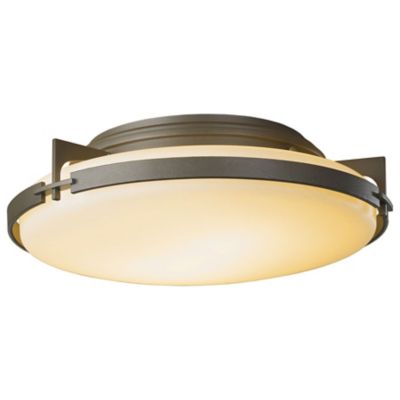 Banded 126745 Semi-Flushmount by Hubbardton Forge - Starlight Lighting USA and Canada